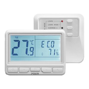 Бежичен термостат Poer PTC10 PTR10