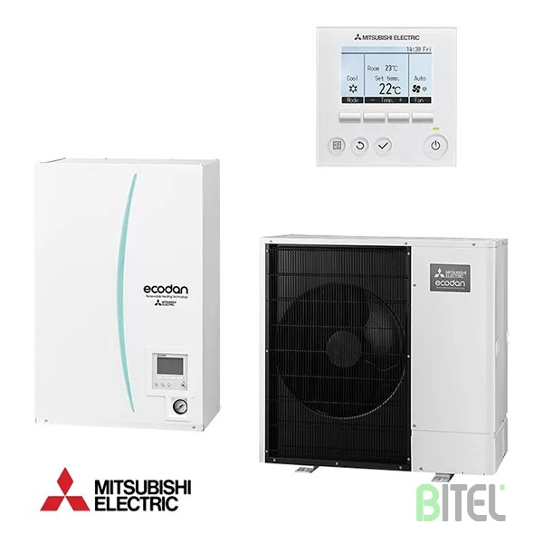 Mitsubishi PUHZ-SW120 YHA/Mitsubishi ERSC-VM2D Hydrobox (16 kW)