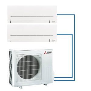 Mitsubishi Electric MXZ-2F53VF + MSZ-AY35VGK + MSZ-AY35VGK