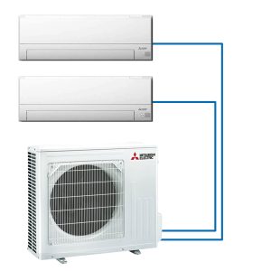 Mitsubishi Electric MXZ-2F53 VF + MSZ-BT35VGK + MSZ-BT35VGK