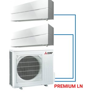 Mitsubishi Electric MXZ-2F42 VF + MSZ-LN25VGW +MSZ-LN25VGW